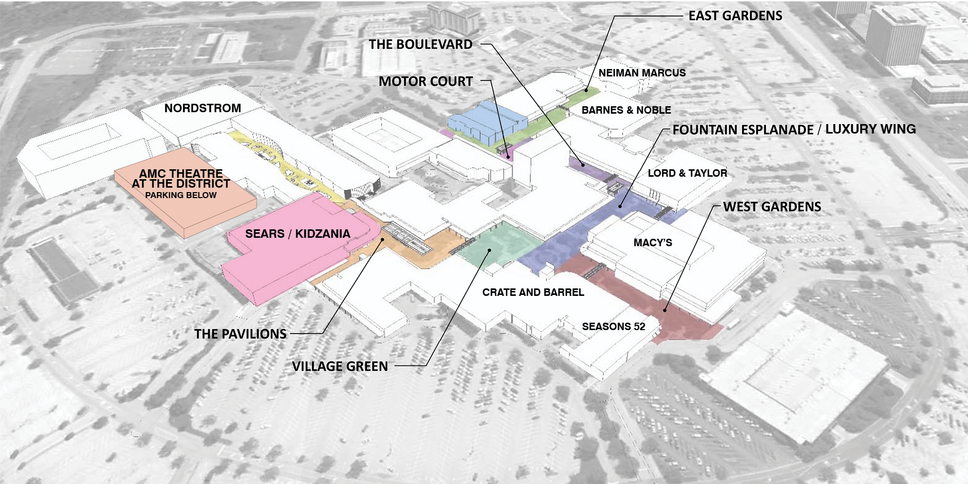 Oakbrook Center Discover The Difference Oakbrook Shopping Center Is   Oakbrook Plan Update 