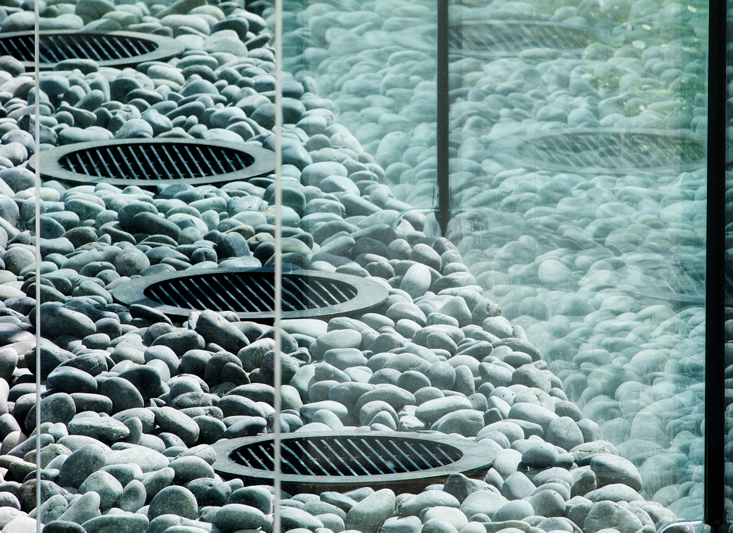 Important to the building’s use as a 12-story sequence of research laboratories, the indoor air quality relies on meeting a minimum number of air-changes per hour.